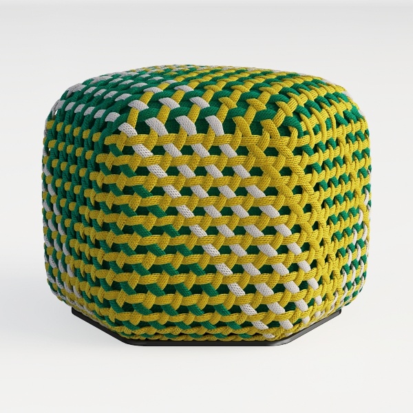 pouf-Printed Elements