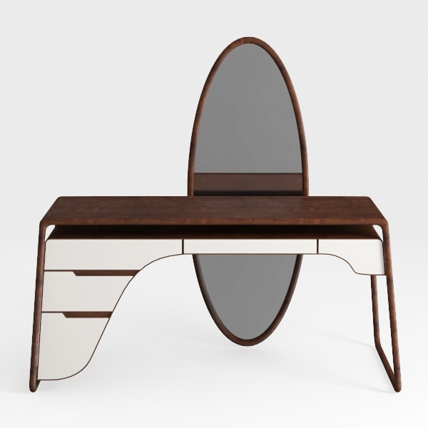 Generico Scrivania per Computer Elegante e salvaspazio, postazione di Lavoro Robusta per Scrivere e Giocare, Arredamento Moderno per Ufficio per casa e Camera da Letto - Finitura Bianca