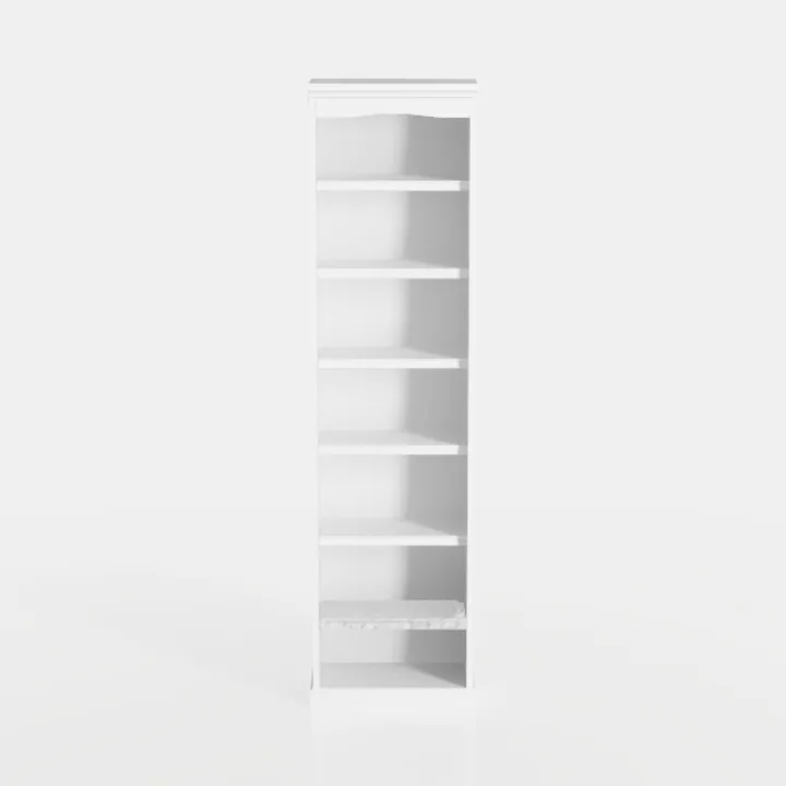 Panana 8 Tier Storage Shelf Bookcase, Slim