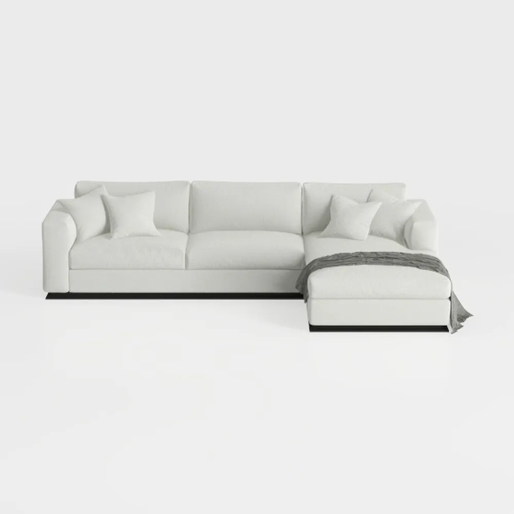 114 Inches Modular Sectional Sofa, Oversized Down 