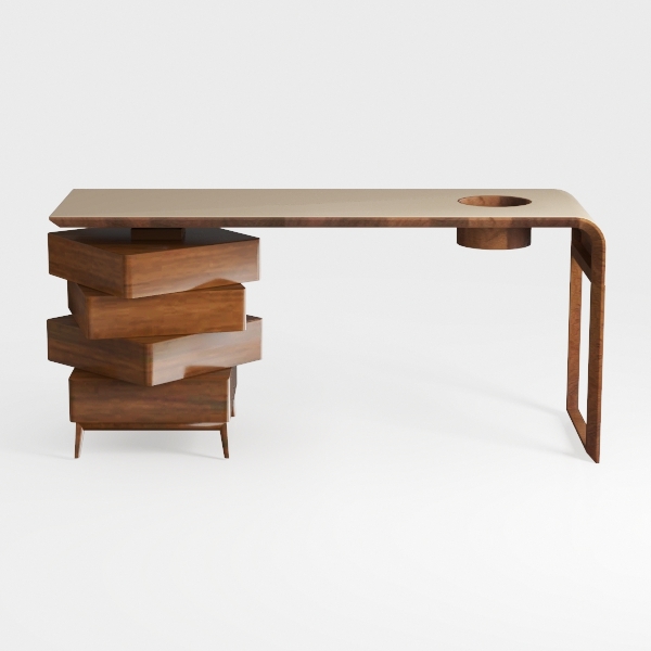 desk-Rustic Timber
