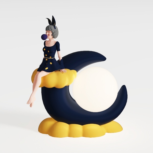 table lamp-Moonbeams & Stardust