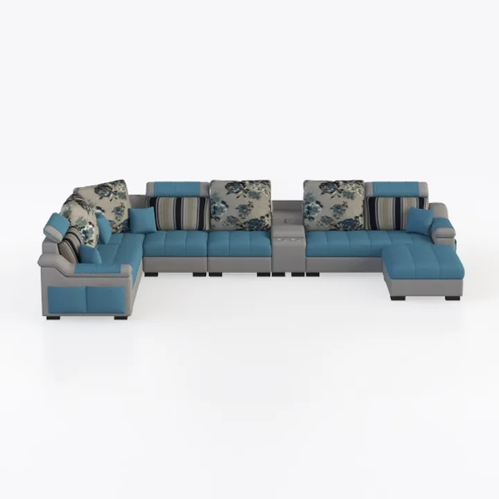GoDoco Oversized L-Shaped Sectional Sofa with Chai