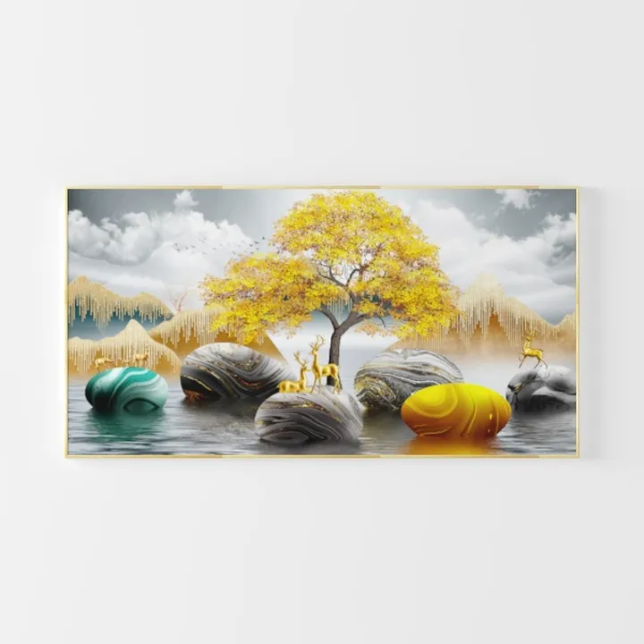 Natural Scenery Forest Pictures Canvas Wall Art