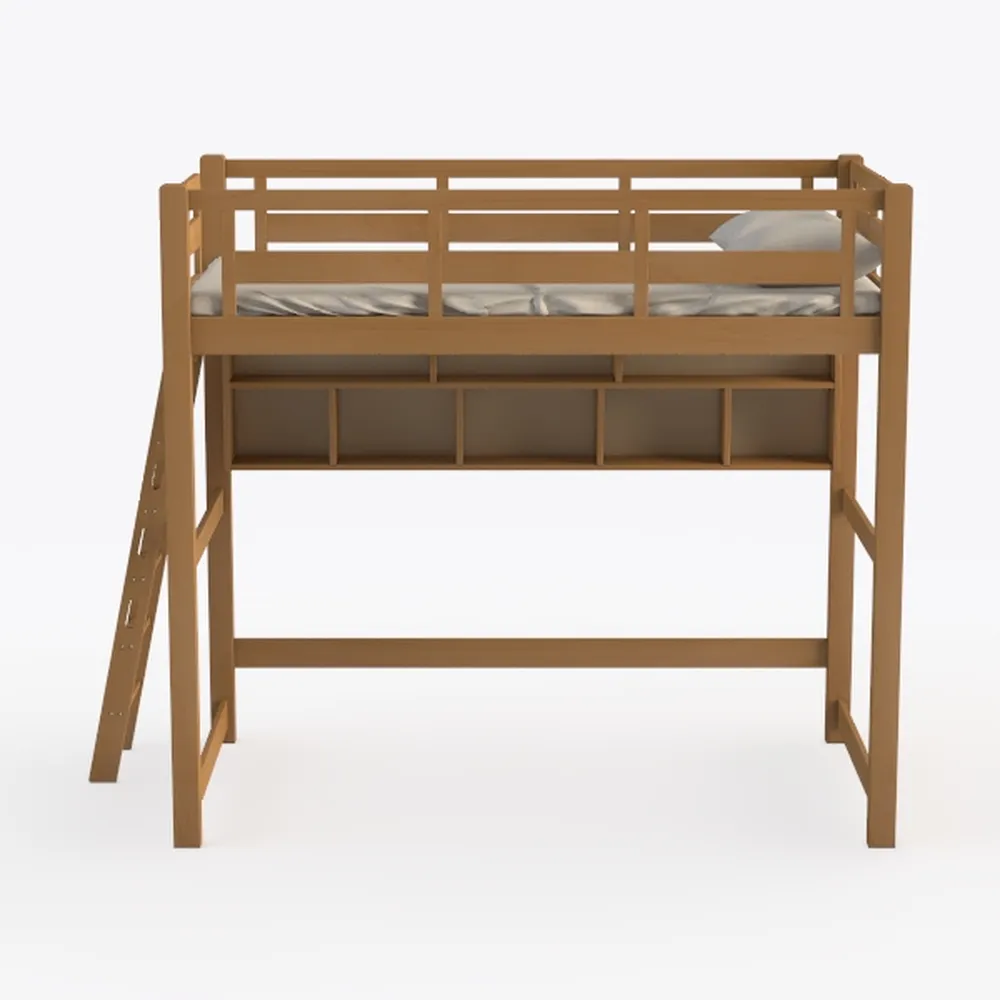 Pemberly Row Transitional Twin-Over-Twin Solid Woo