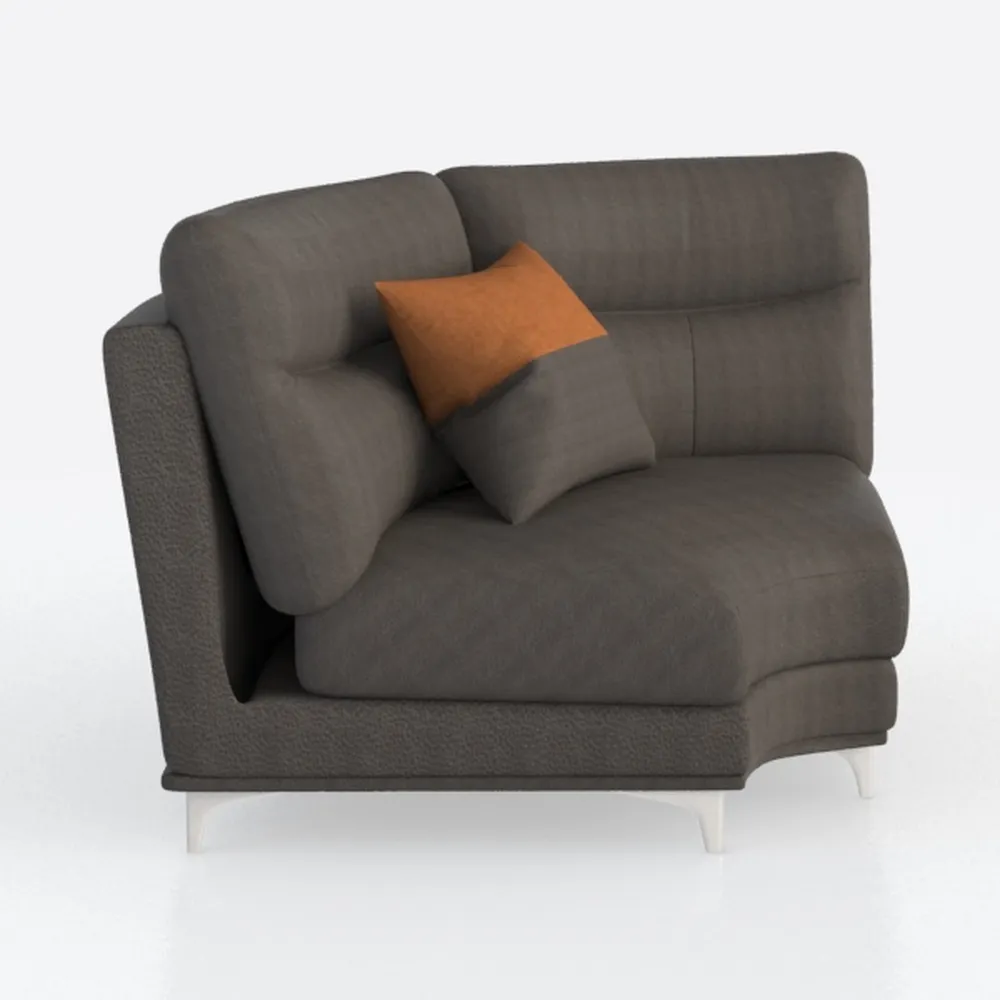 Giantex Accent Chair, Single Sofa Chair with 5 Inc
