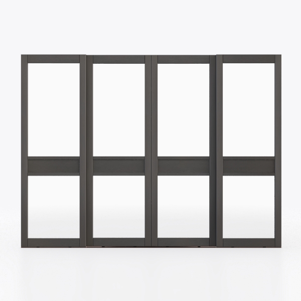 Interior door-TATA solid wood composite sliding door 1 ash willow straight pattern opening