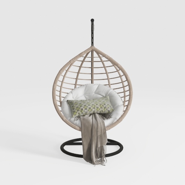 Modern Chair White, Swivel Chair Indoor Armchair C