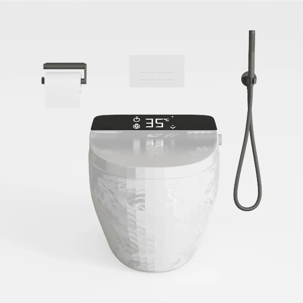 Smart Toilet Smart Bidet Toilet with Remote