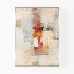 Black And White Abstract Wall Art Decor For Living