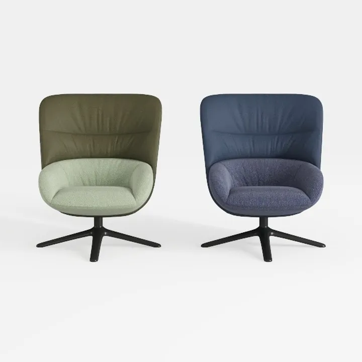 Criss Cross Chair with Wheels – Comfortable Vanity