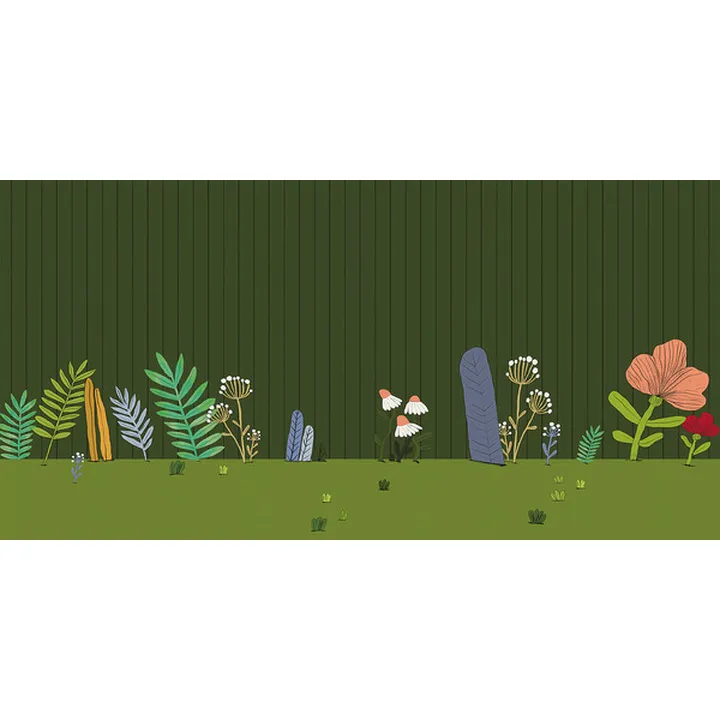 wallpaper-Rainforest Wall Deco