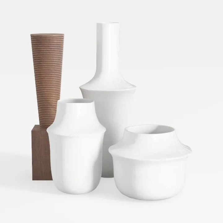 Amazon Basics Porcelain, 12 oz Coffee Mug Set