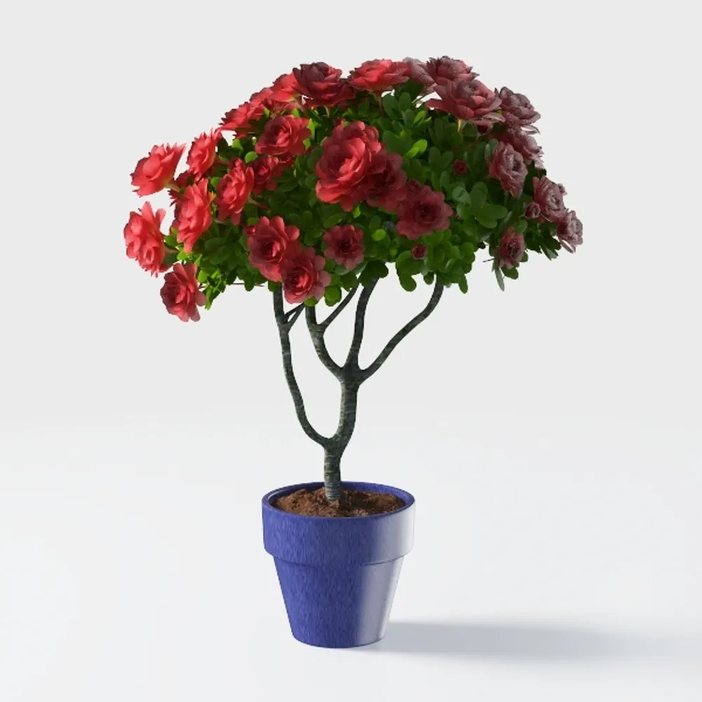 Briful Artificial Bougainvillea Bonsai Tree 18.5