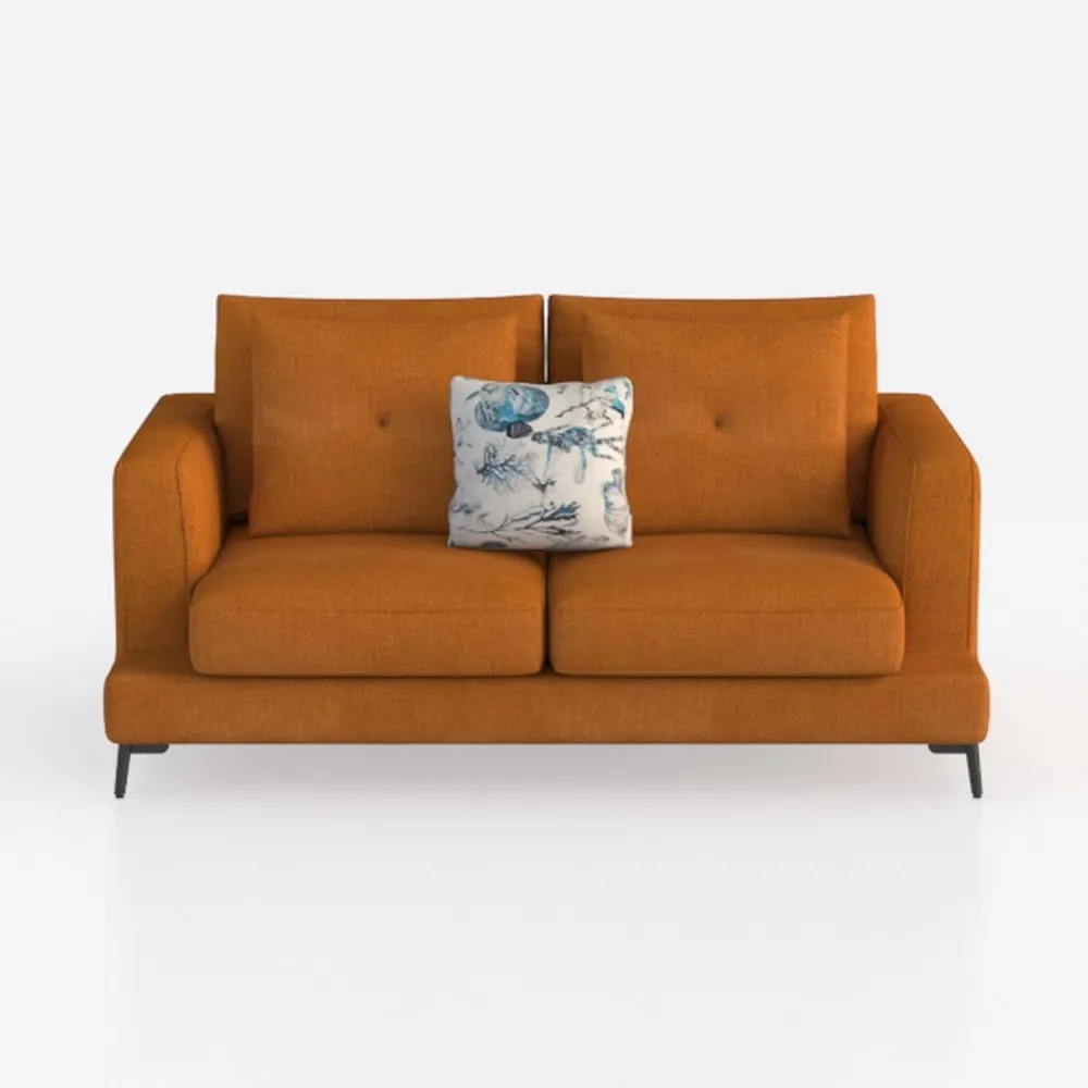 70" Velvet Sofa Couch,Comfort 3-Seater Loveseat