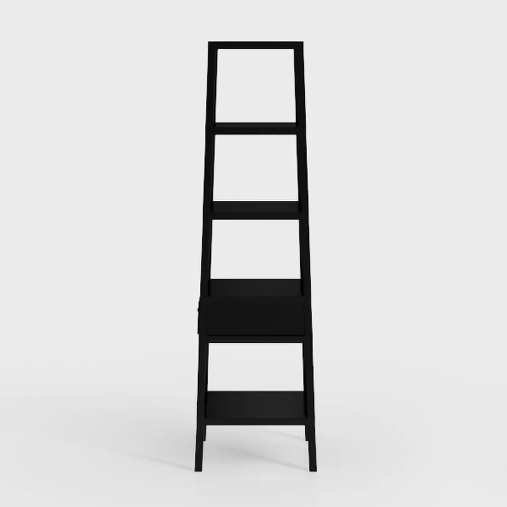 Yoobure Ladder Shelf, 4 Tier Tall Ladder Bookshelf