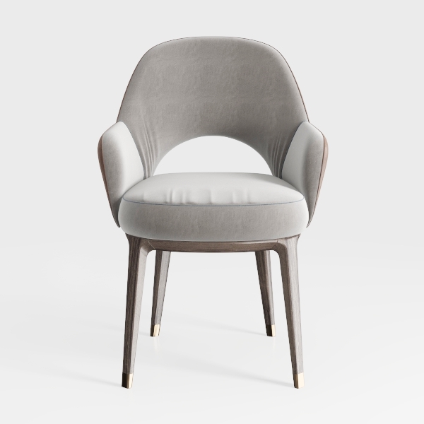 Furry Desk Chair, Modern Home Office Chair Without