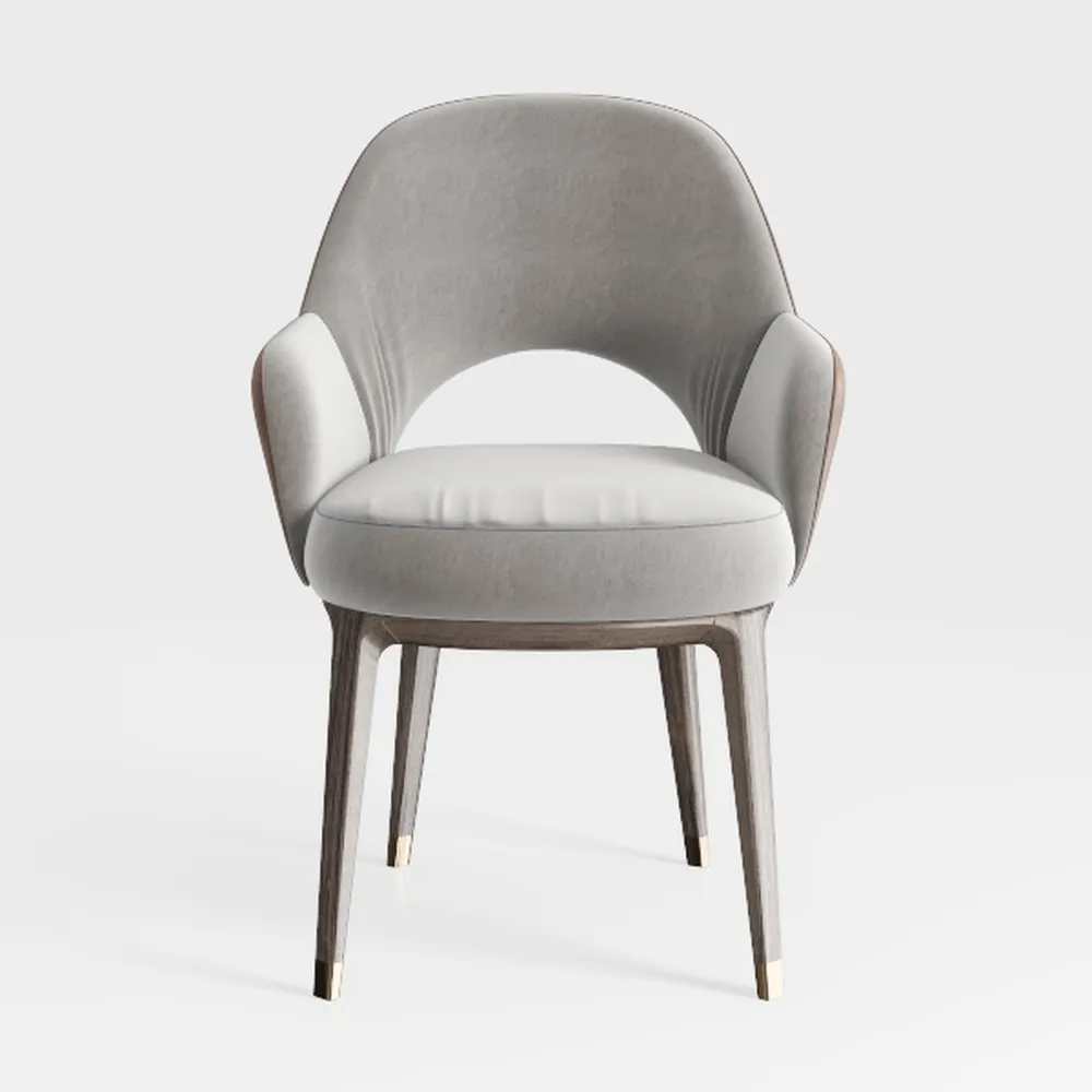 Furry Desk Chair, Modern Home Office Chair Without