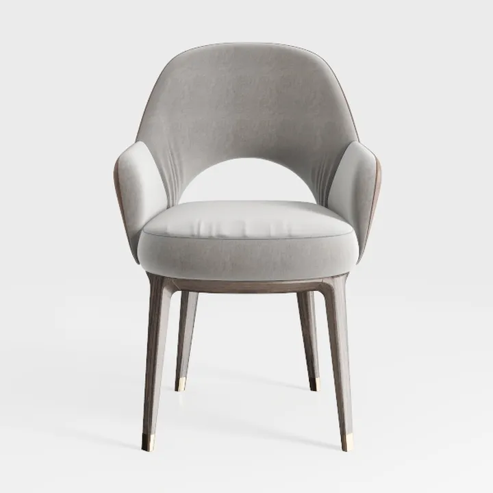 Furry Desk Chair, Modern Home Office Chair Without