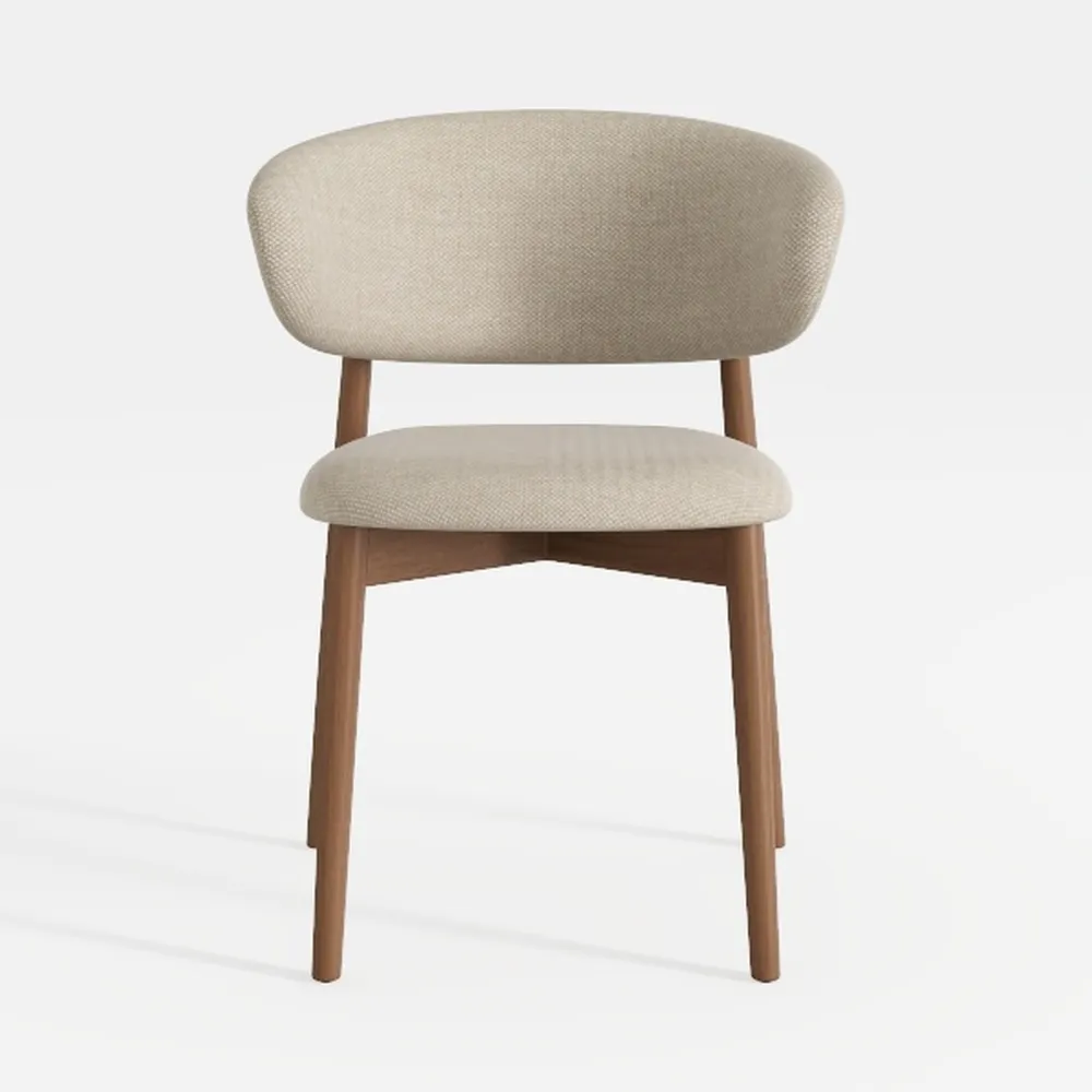 Baxton Studio Wattsu Boucle Upholstered Dining