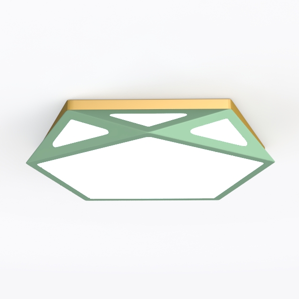 Ceiling light-8916-green