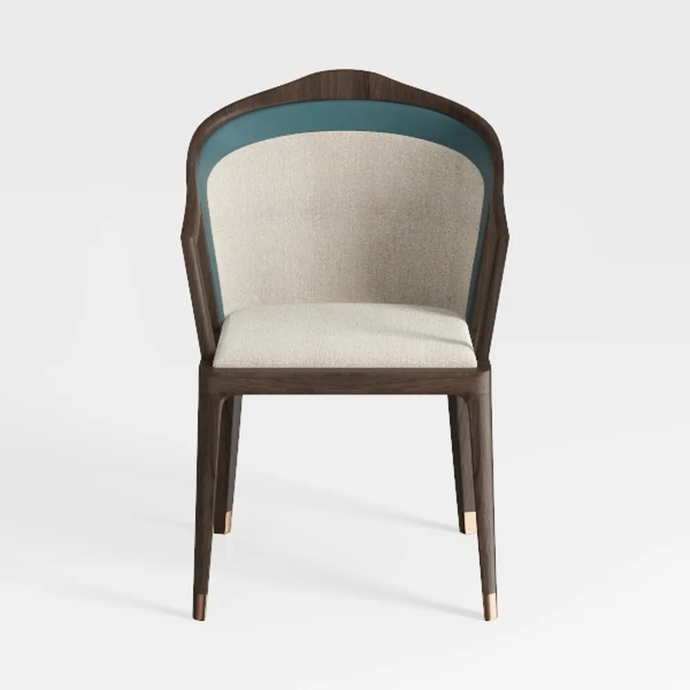 Homy Casa Mid-Century Modern Upholstered Vanity Ch