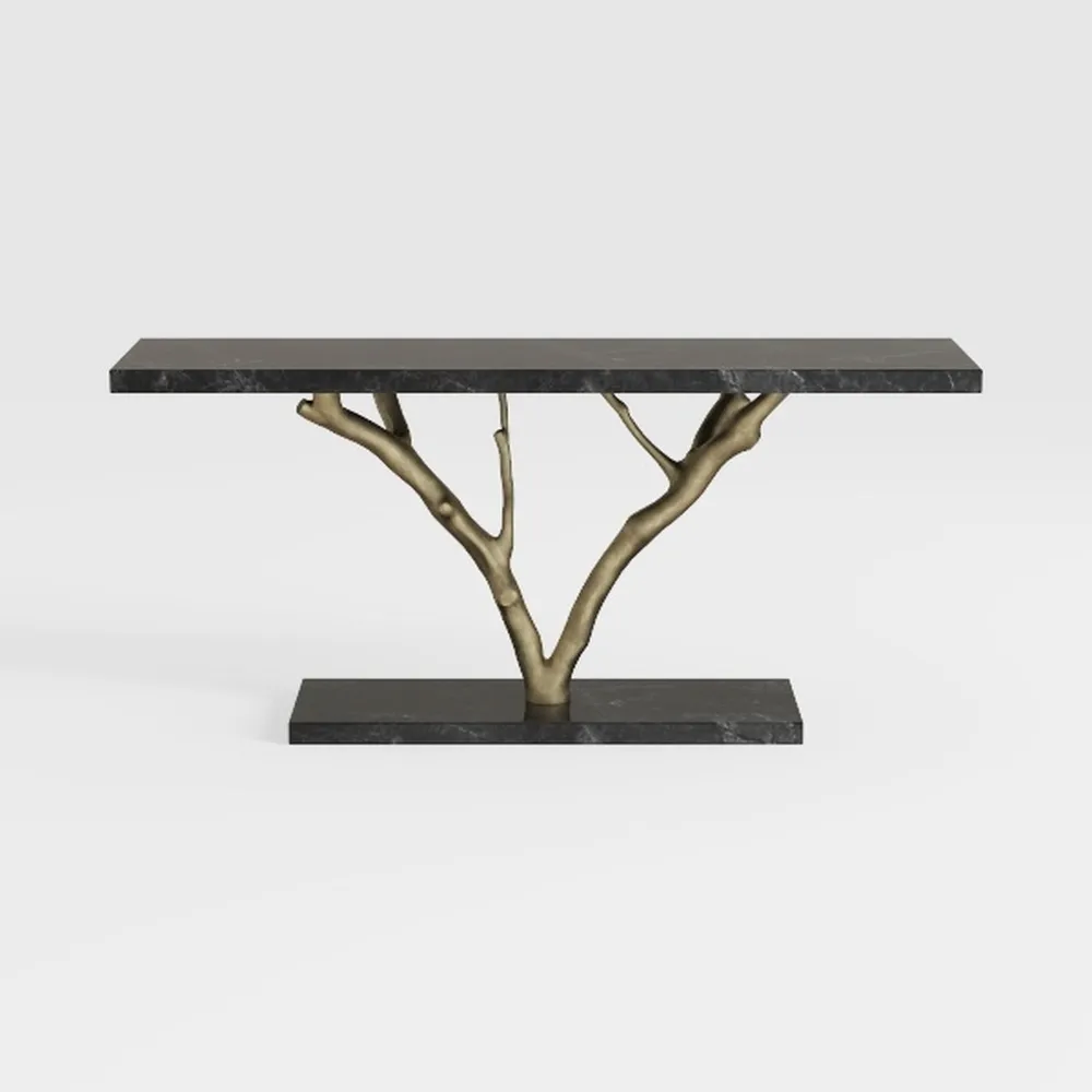 GiftGo Rustic Coffee Table with Storage Industrial