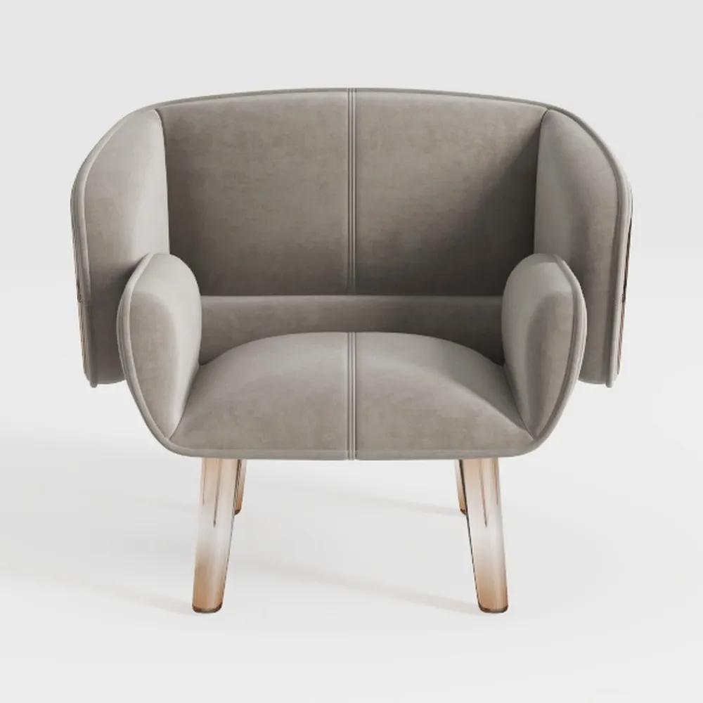 Phoenix Home Modern Accent Chair, 360 Degree Swive