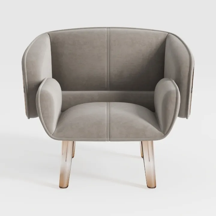 Phoenix Home Modern Accent Chair, 360 Degree Swive