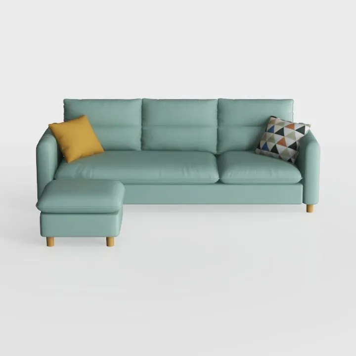 JAMFLY Sectional Sofas Couches for Living Room, L 