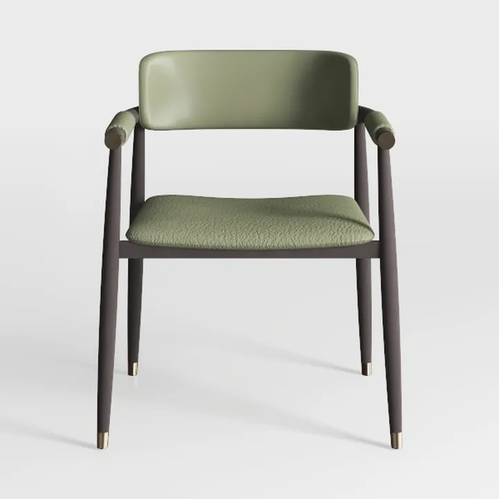 Ergonomic Solid Wood Chair Home Living Room Chair 