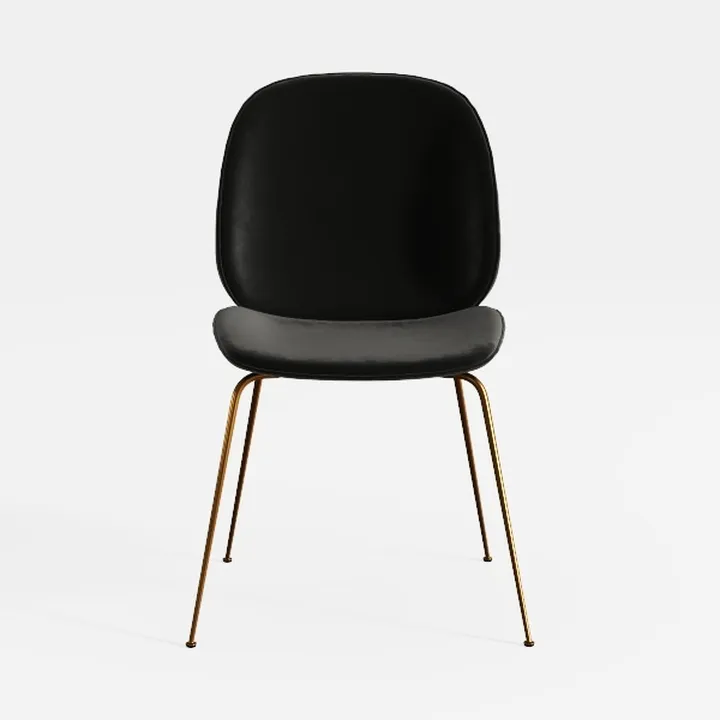 Modern Dining Chairs Set of 4, Linen Fabric