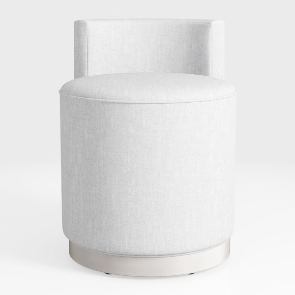 CHITA Swivel Barrel Chair, FSC Certified Comfy Uph