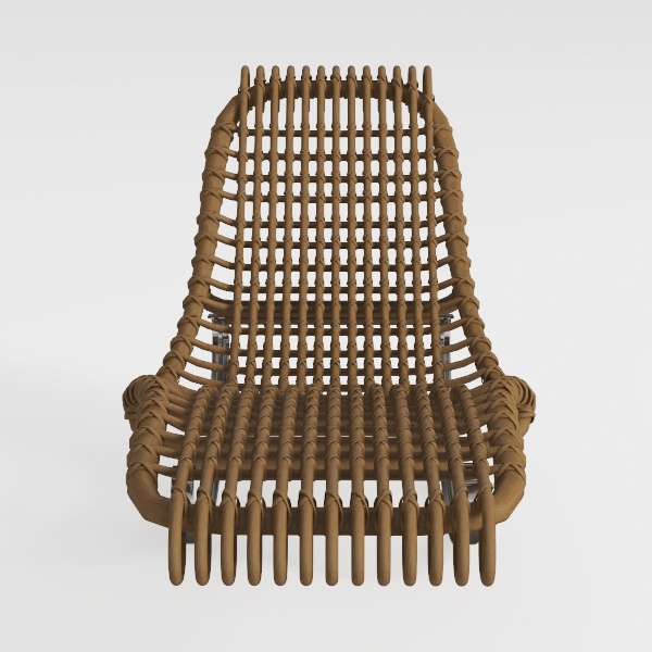 Adult Siesta Rocking Chair, Rattan Recliner with A