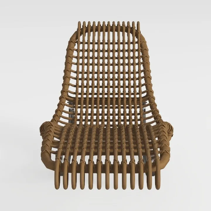 Adult Siesta Rocking Chair, Rattan Recliner with A