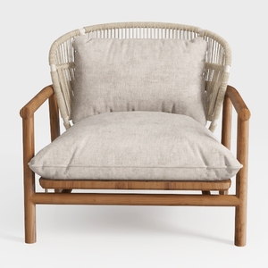 ANJ Modern Arm Chair, Mid-Century Modern Accent Ch