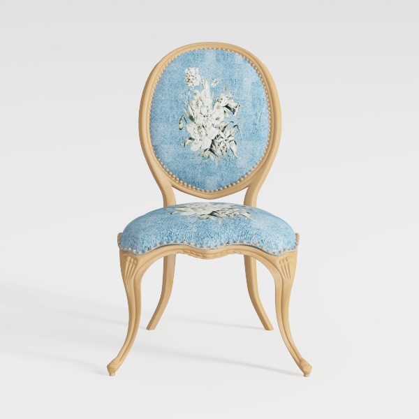 French Country Dining Chairs Set of 4, Caramel