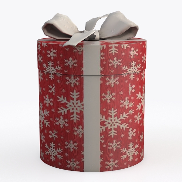Gift wrapped box