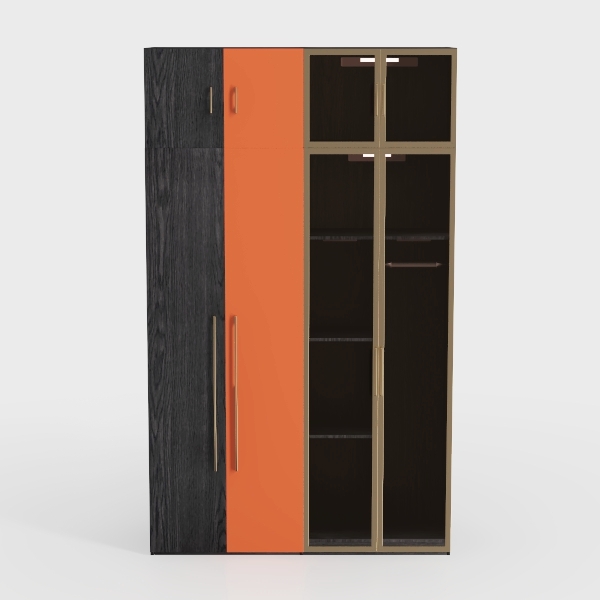 SISESOL Metal Storage Cabinet with Wheels,Rolling