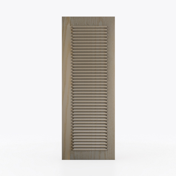 Ordinary window-TATA solid wood composite shutter -001 golden oak open