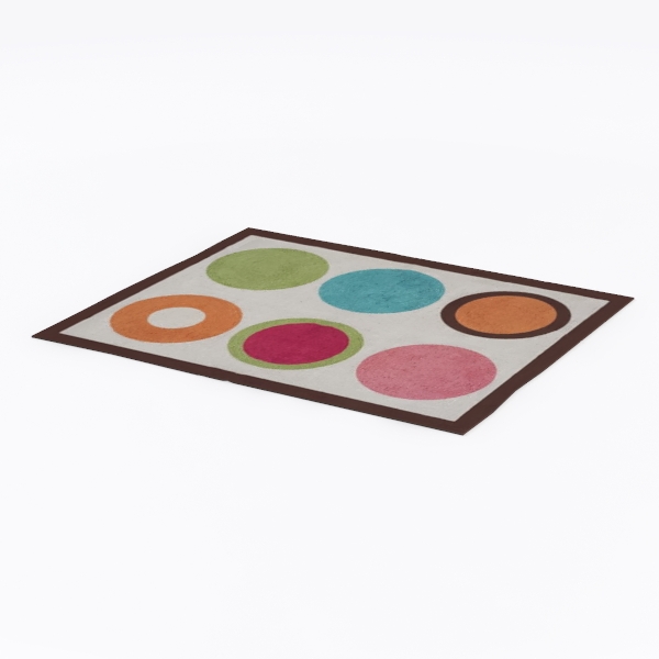 Sweet Jojo Designs  Deco Dot Collection Floor Rug