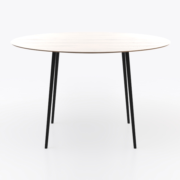 43.3 Inch Round Dining Table Set for 4, Modern