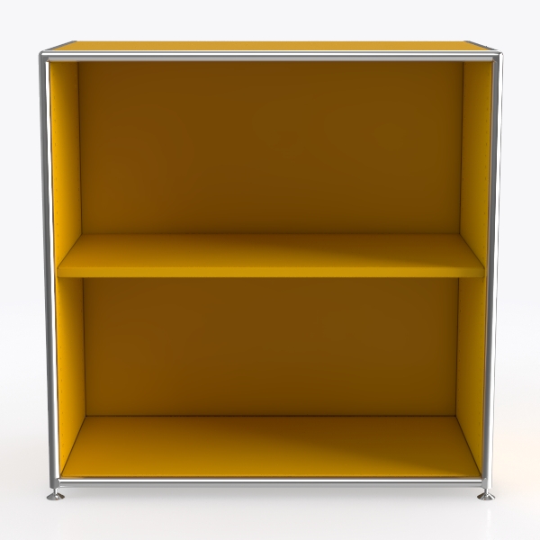 Davea_Bosse storage shelf 2OH 80cm yellow