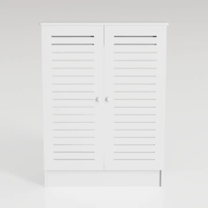 ChooChoo Farmhouse Shoe Cabinet with Doors,