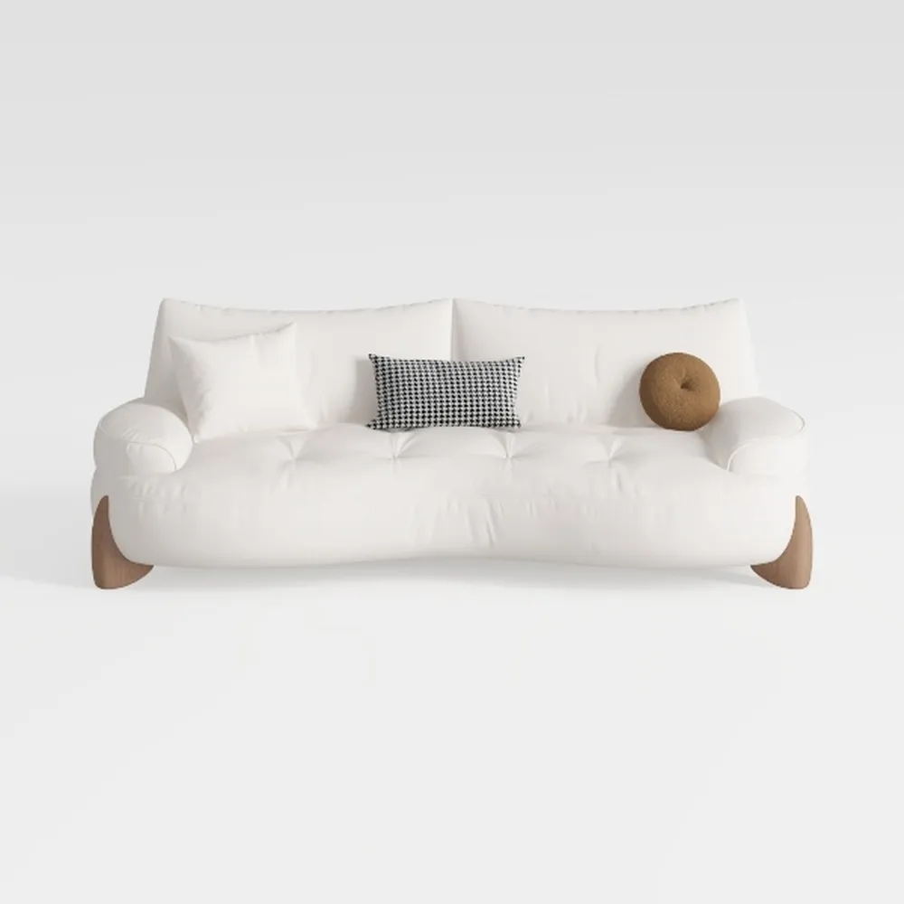Morden Fort 3 Piece Cloud Couch Set, Modern