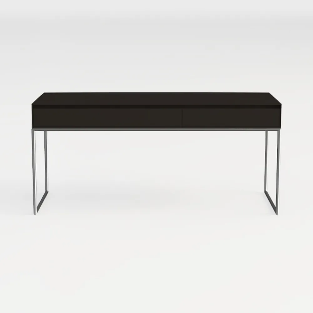 SAFAVIEH Home Collection Filbert Black 2-Drawer Wr