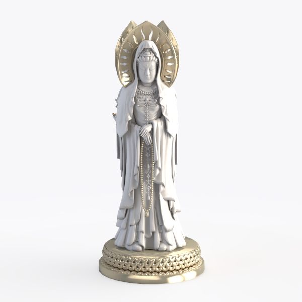 Easter Island Moai Head Statue Planter, Ceramic