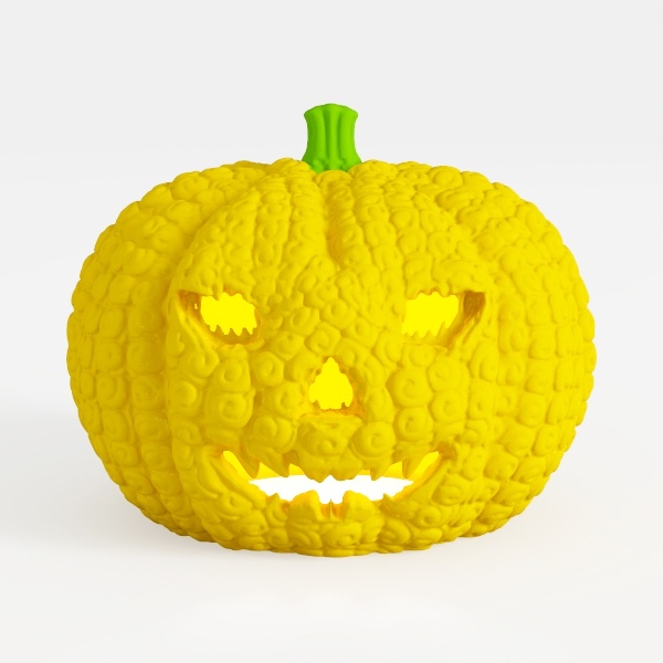 evil pumpkin-Halloween