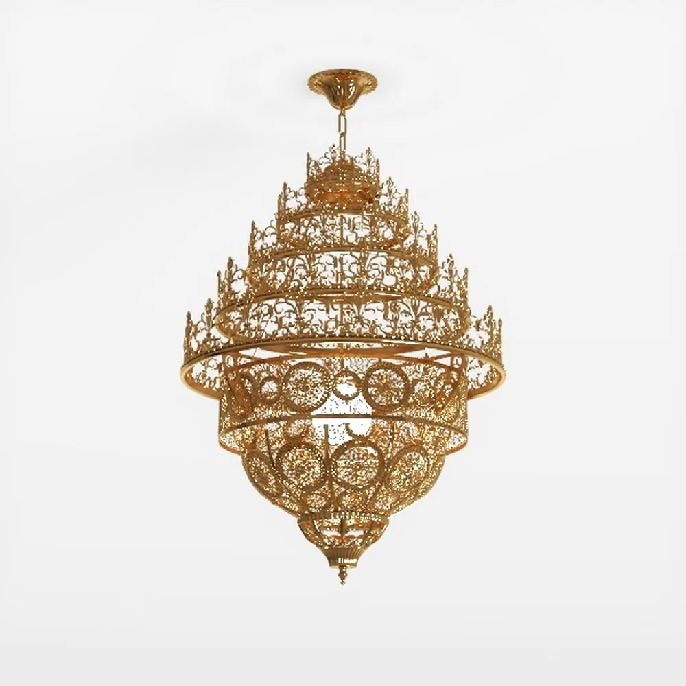 TOCHIC French Empire Crystal Chandeliers,9 Lights 