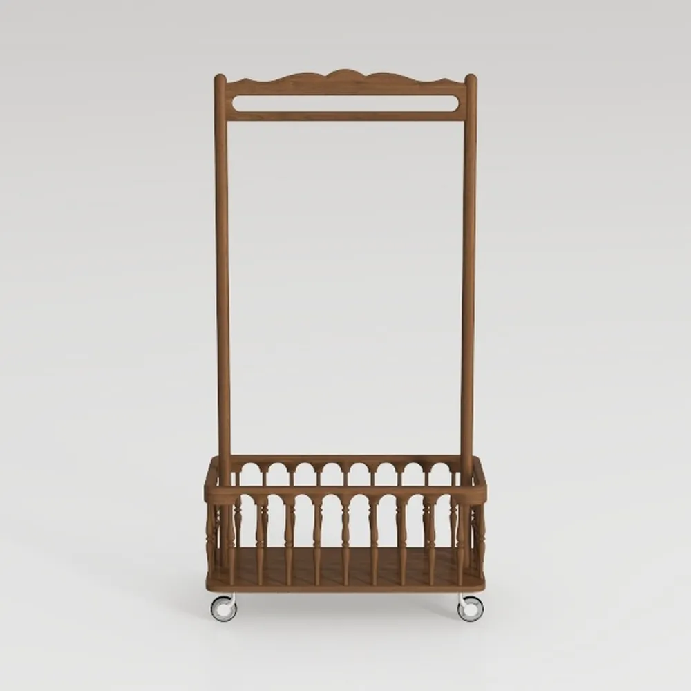 Solid Wood Coat Rack Freestanding, Coat Rack Stand